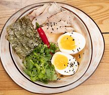 Рамен с курицей