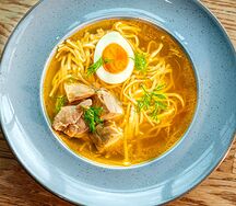 Лапша куриная