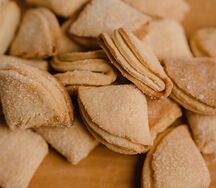 Печенье творожное с сахаром без глютена