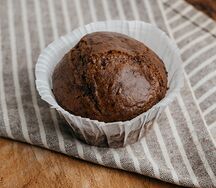 Кекс на кэробе без глютена