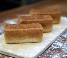 Хлеб гречнево-нутовый без глютена