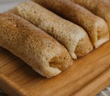 Блинчики с индейкой без глютена