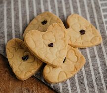 Печенье рисовое с клюквой без глютена