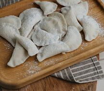 Вареники с творогом без глютена