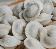 Пельмени из индейки без глютена