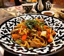 Удон с говядиной