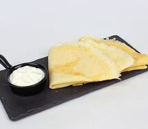 Блинчики со сметаной