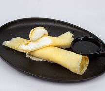 Блины с творогом