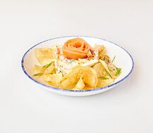 Сёмга с овощами