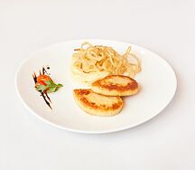 Котлеты из индейки с картофельным пюре