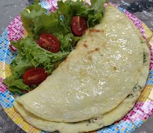 Омлет Четыре сыра