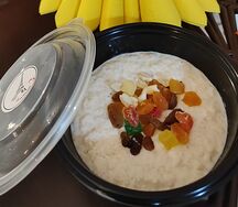 Каша овсяная на молоке со сливочным маслом