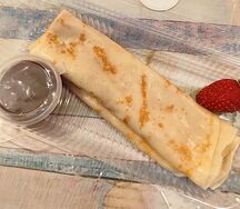 Блинчик с джемом из смородины