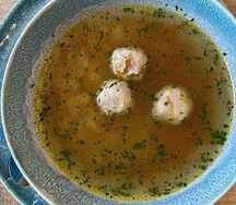 Куриный супчик со звездочками и фрикадельками