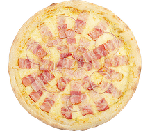 Карбонара на тонком тесте