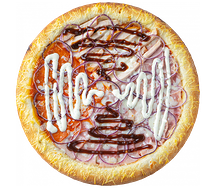 Четыре сезона на пышном тесте 30 см