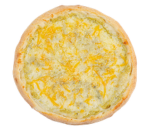 Четыре сыра на тонком тесте