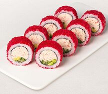 Ролл Калифорния в масаго