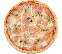 Прошутто фунги на тонком тесте