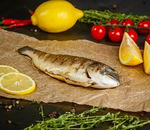 Дорадо на гриле