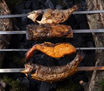 Дорадо на углях