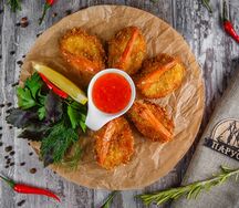 Креветки в панировке