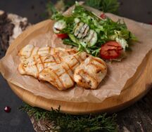 Куриная грудка на гриле