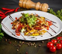 Салат теплый Тайский с курицей