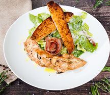 Цезарь с курицей