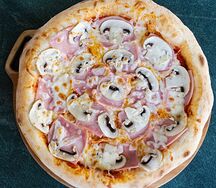 Ветчина и грибы