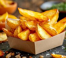 Картофель по-деревенски 