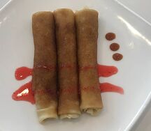 Блины с джемом