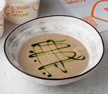 Крем-суп из лесных грибов