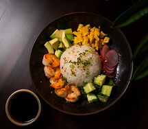 Поке с креветками