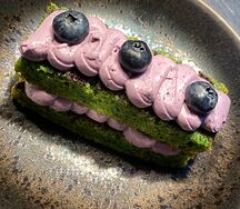 Черничный кейк 