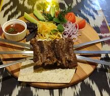 Уч панжа с овощами