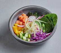 Поке с лососем