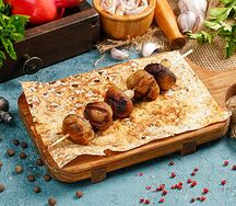 Шампиньоны на углях