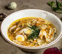 Куриный суп-лапша