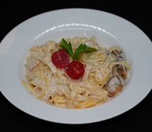 Феттуччине с курицей