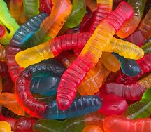 Червяки неоновые