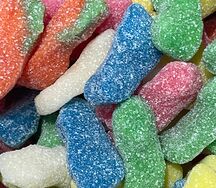 Стопы в кислой обсыпке