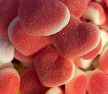 Сердечки в сахарной обсыпке