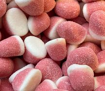 Клубника со сливками в сахаре