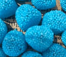 Ягоды в синей обсыпке