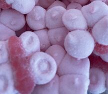 Бабочки розовые суфле