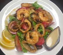 Маринад тёплый с морепродуктами