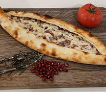 Пиде узун с курицей