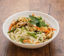 Лапша с морепродуктами