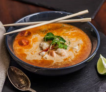 Суп Том-ям с морепродуктами